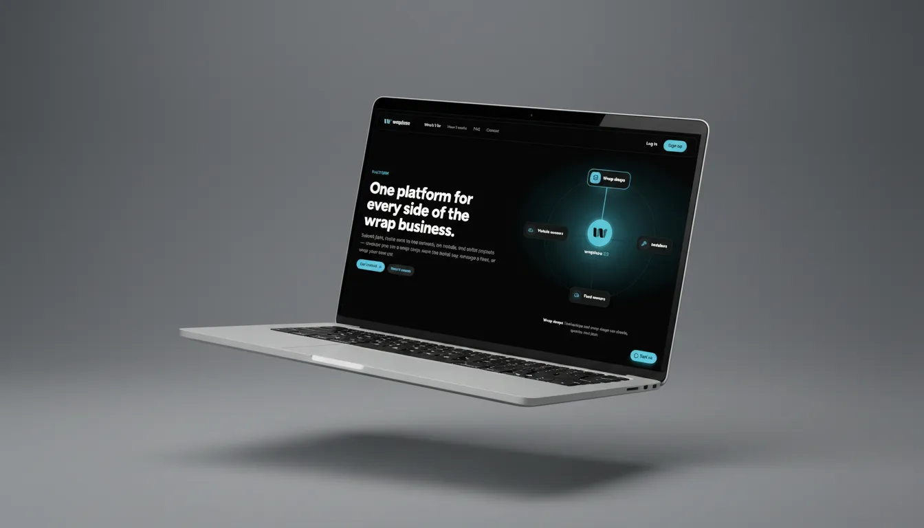 How it works — one platform for every side of the wrap business